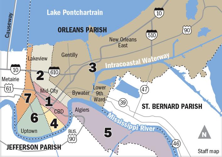 Orleans Real Estate property transfers map