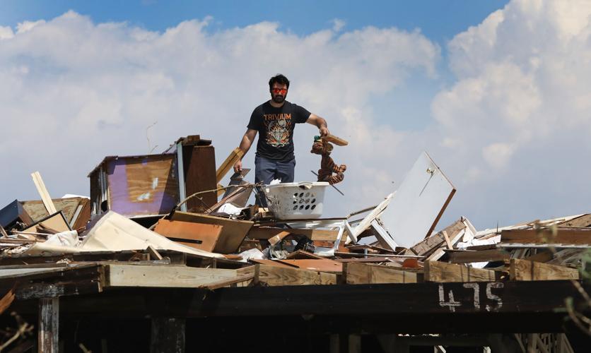 Ian Naquin and his childhood home