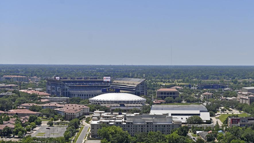 lsu athletics stock football