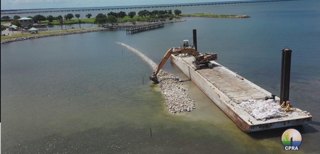 Bucktown living shoreline