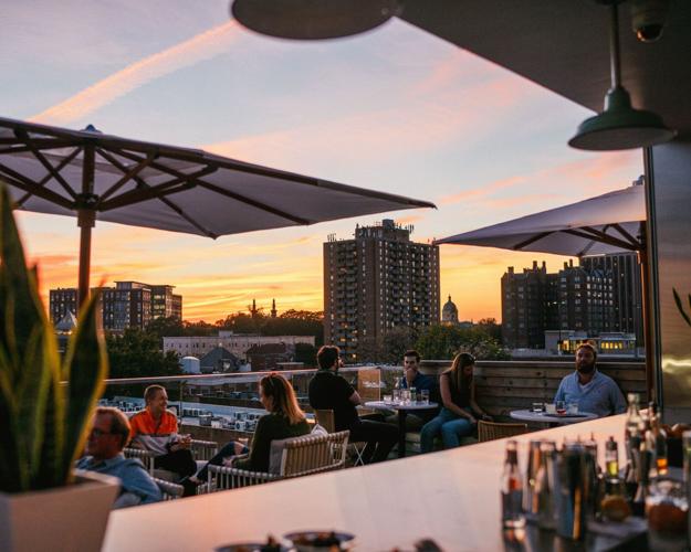 Common House private social club, roof top happy hour Richmond, Virginia