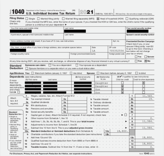 A tax return leaked in St. Landry Parish School Board breach