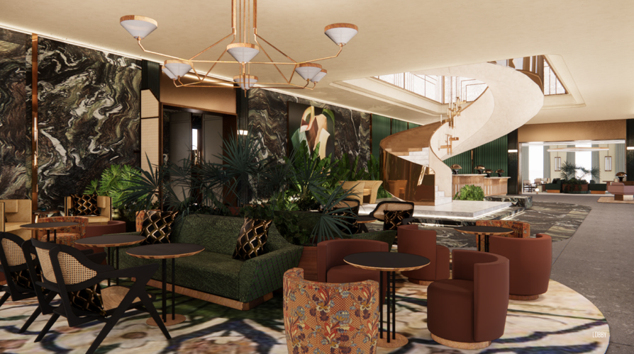 Fairmont lobby